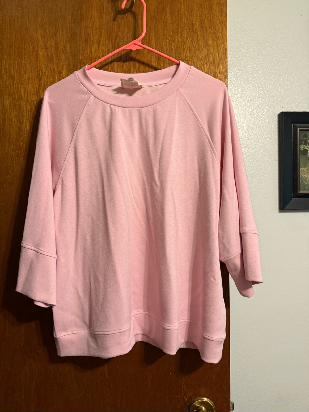 Umgee Light Pink Crewneck Tee